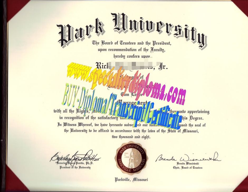 Buy Park University Diploma Online