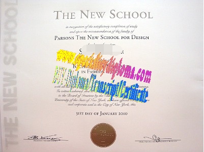 Buy Parsons The New School for Design Diploma Online