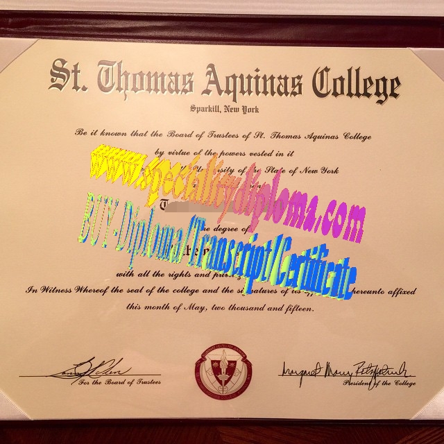 Buy Saint Thomas Aquinas College Diploma Online