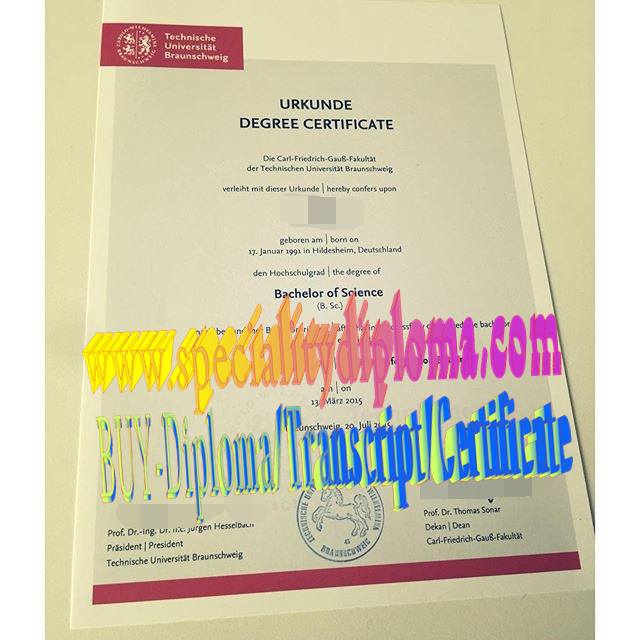 Buy Technische Universitat Braunschweig Diploma Online