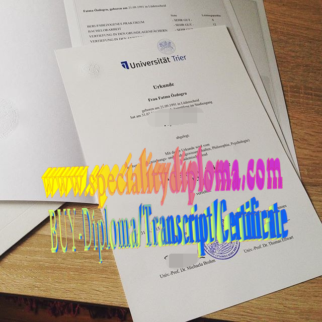 Buy Trier University Diploma Online