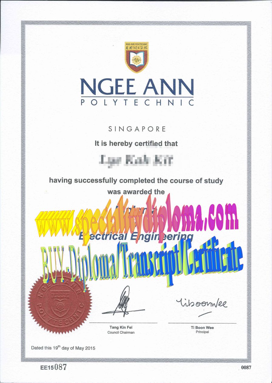Fake Ngee Ann Polytechnic Diploma