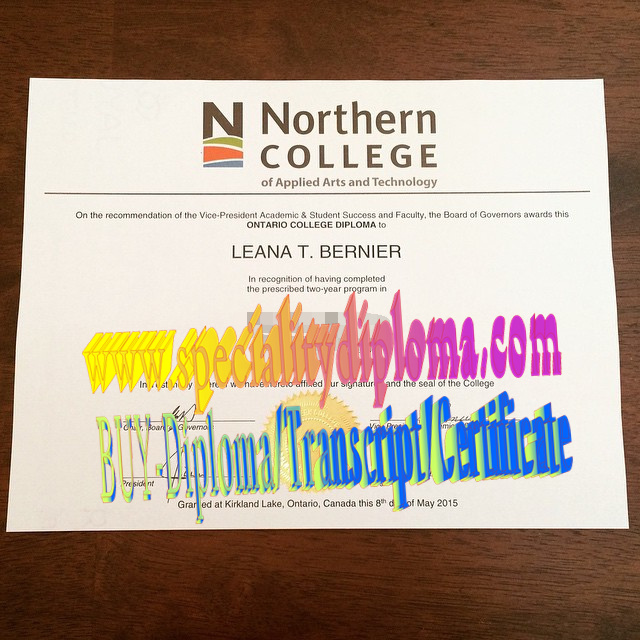 Fake Northern College of Applied Arts and Technology Diploma Makers