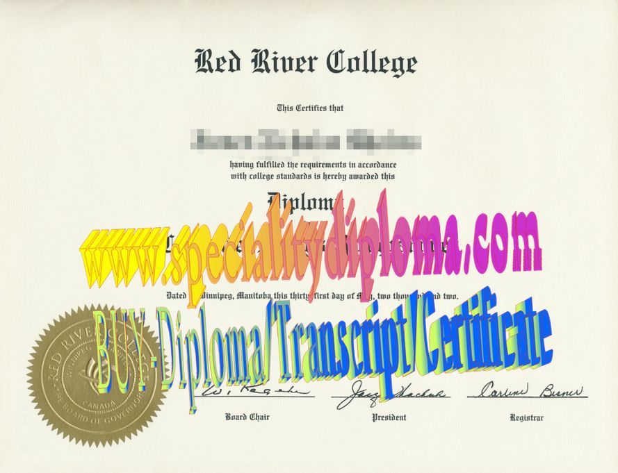 Fake Red River College Diploma Makers