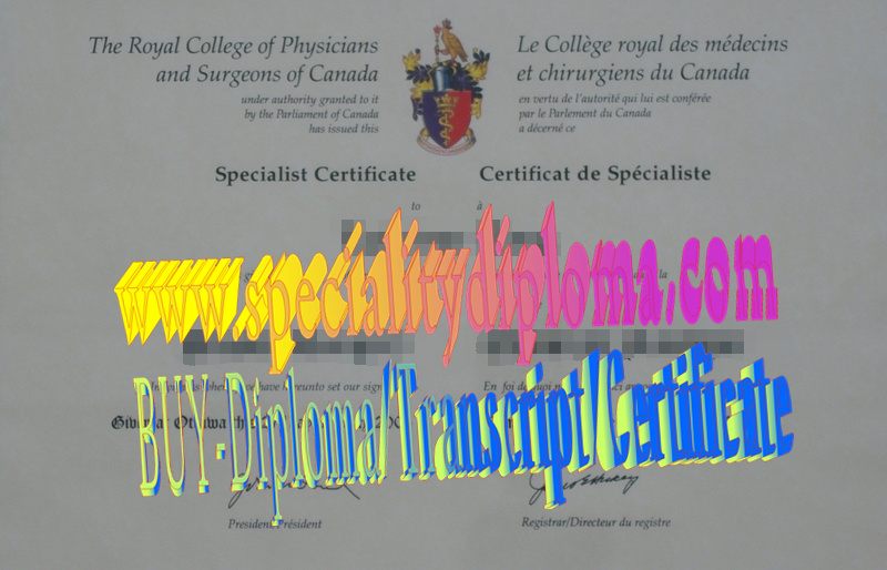 Fake Royal College of Physicians and Surgeons of Canada Diploma Makers