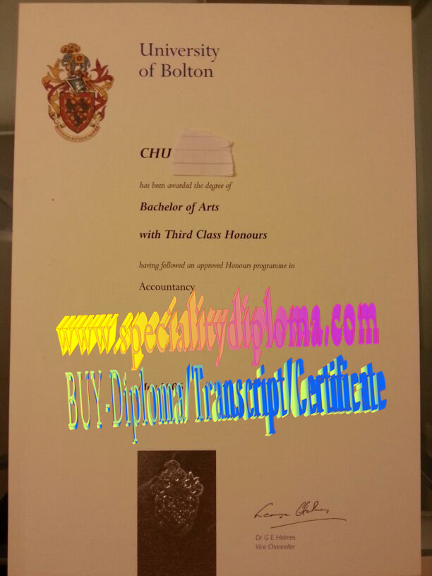 How Buy Bolton University Diploma Degree