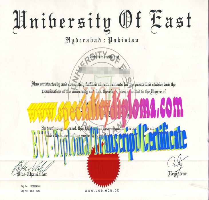 How Buy Eastern University of Pakistan Diploma Degree