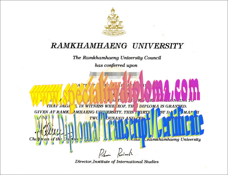 How Buy Ramkhamhaeng University, Thailand Diploma Degree