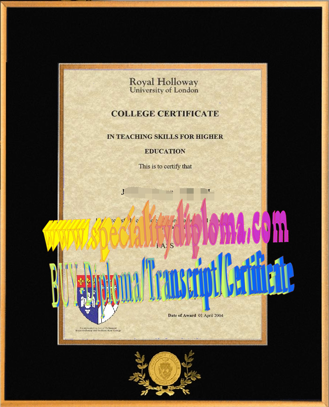 How Buy Royal Holloway, University of London Diploma Degree