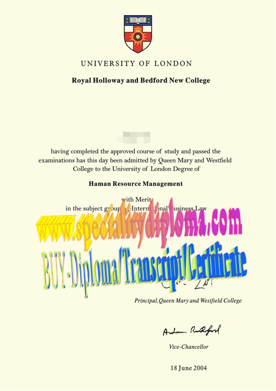 How Buy Royal Holloway University of London Diploma Degree