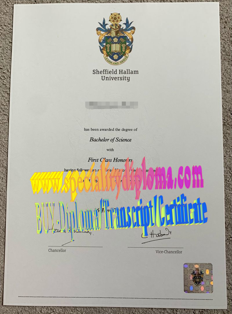 How Buy Sheffield Hallam University Diploma Degree