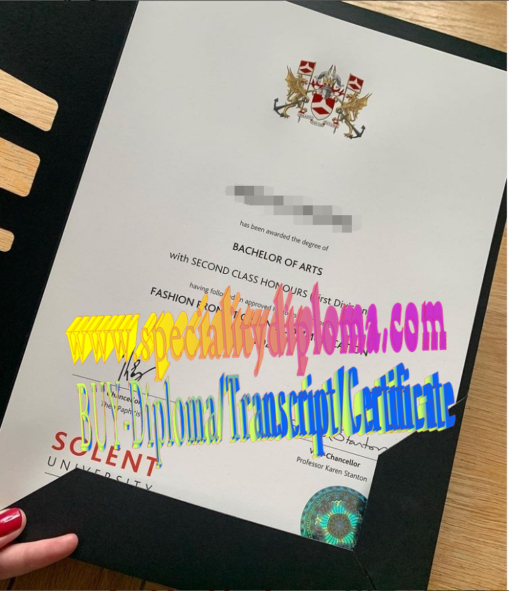 How Buy Solent University Diploma Degree