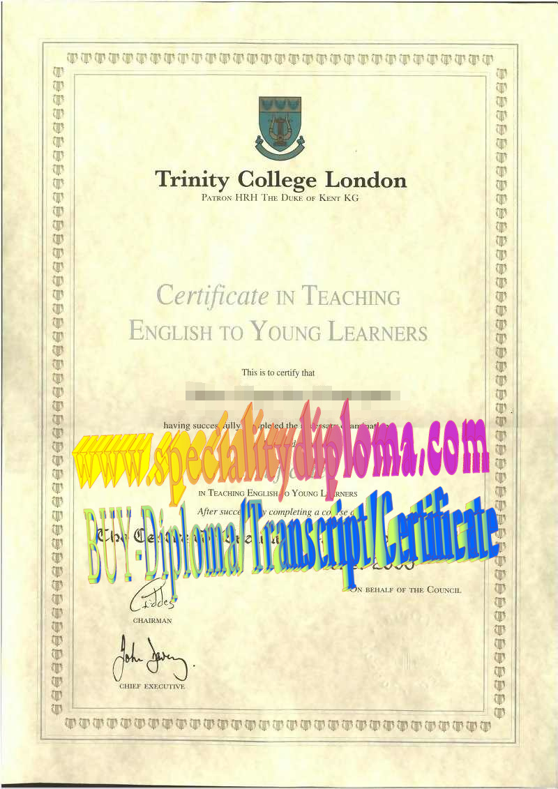 How Buy Trinity College London Diploma Degree
