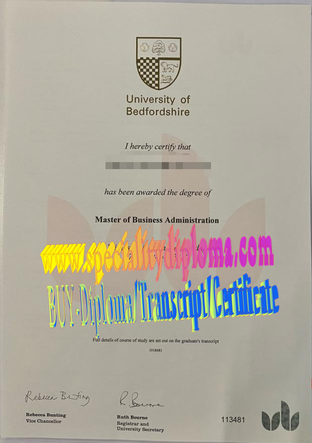 How Buy University of Bedfordshire Diploma Degree