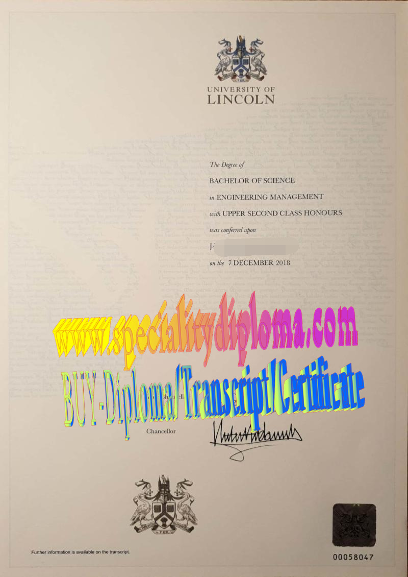 How Buy University of Lincoln Diploma Degree